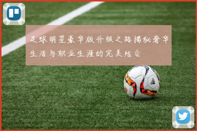 足球明星豪华版升级之路揭秘奢华生活与职业生涯的完美结合